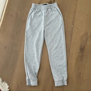 Grey sweatpants